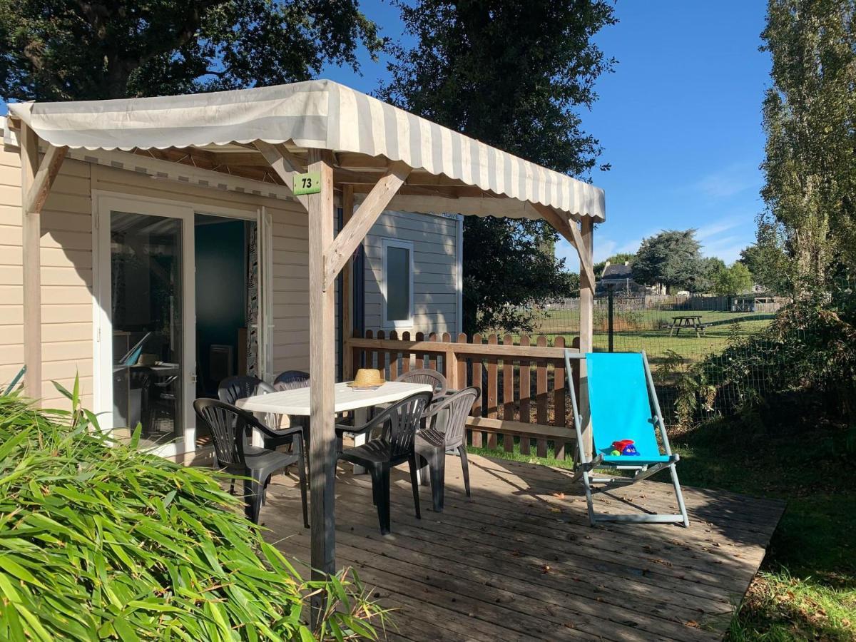 Camping De L'Etang Du Pays Blanc Guérande Exterior foto