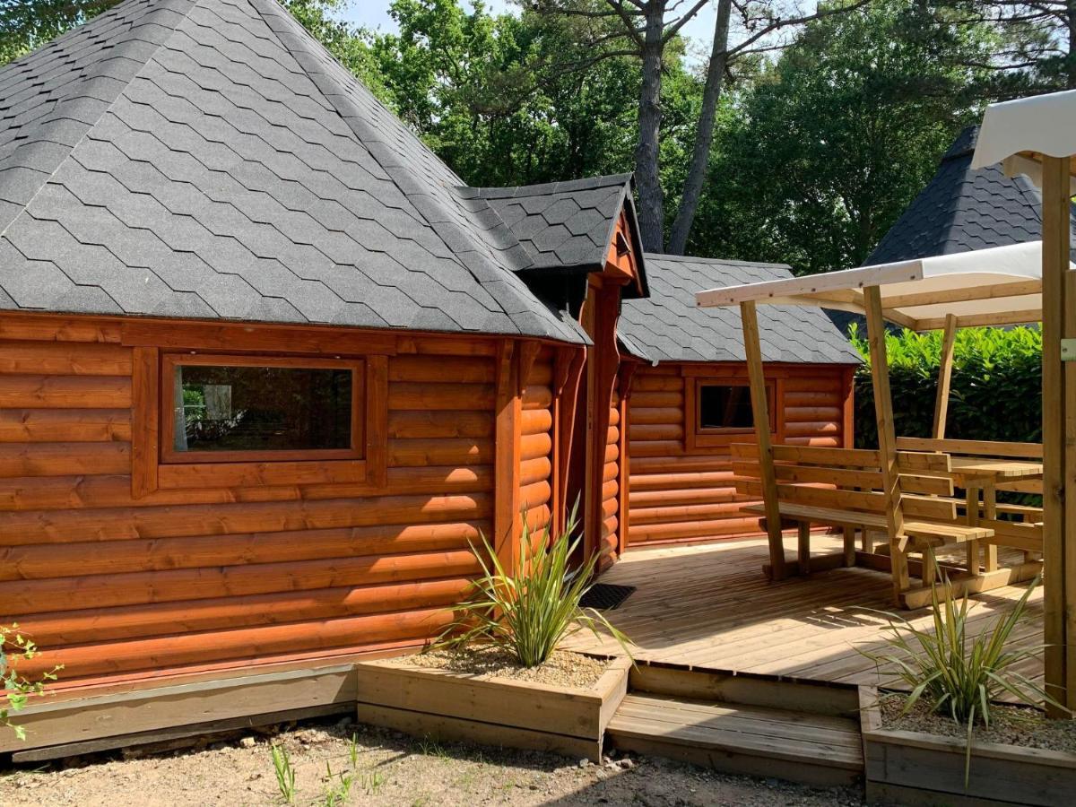 Camping De L'Etang Du Pays Blanc Guérande Exterior foto