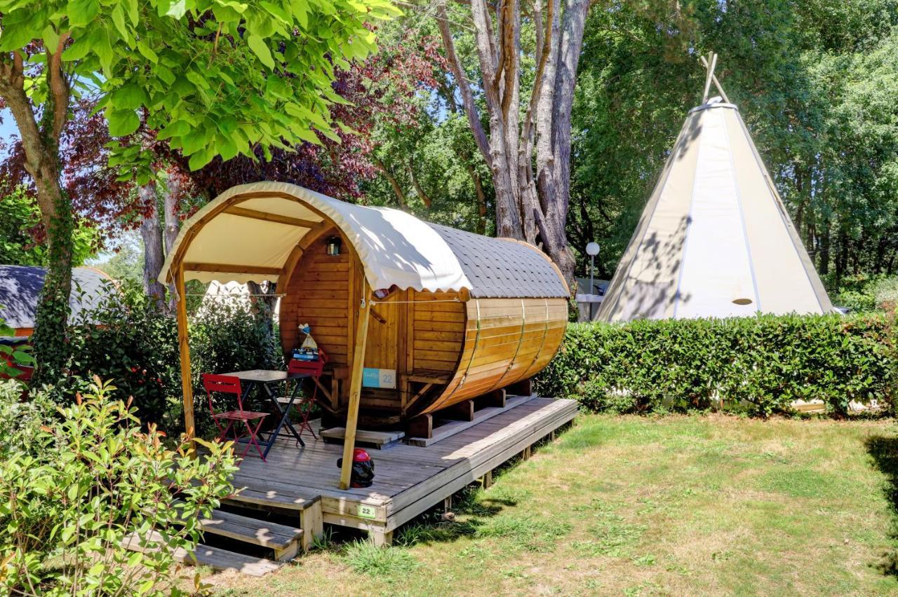 Camping De L'Etang Du Pays Blanc Guérande Exterior foto