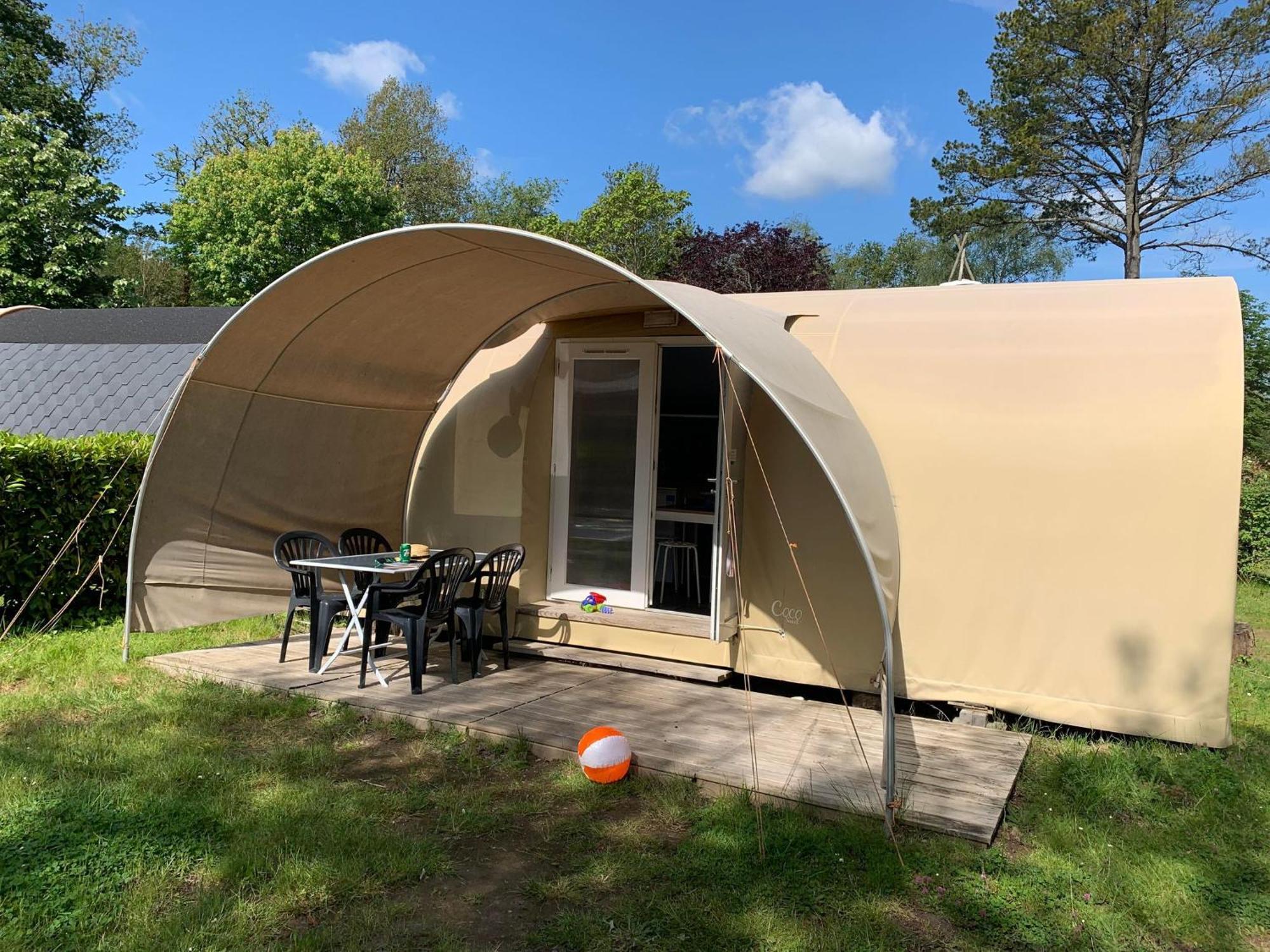 Camping De L'Etang Du Pays Blanc Guérande Exterior foto