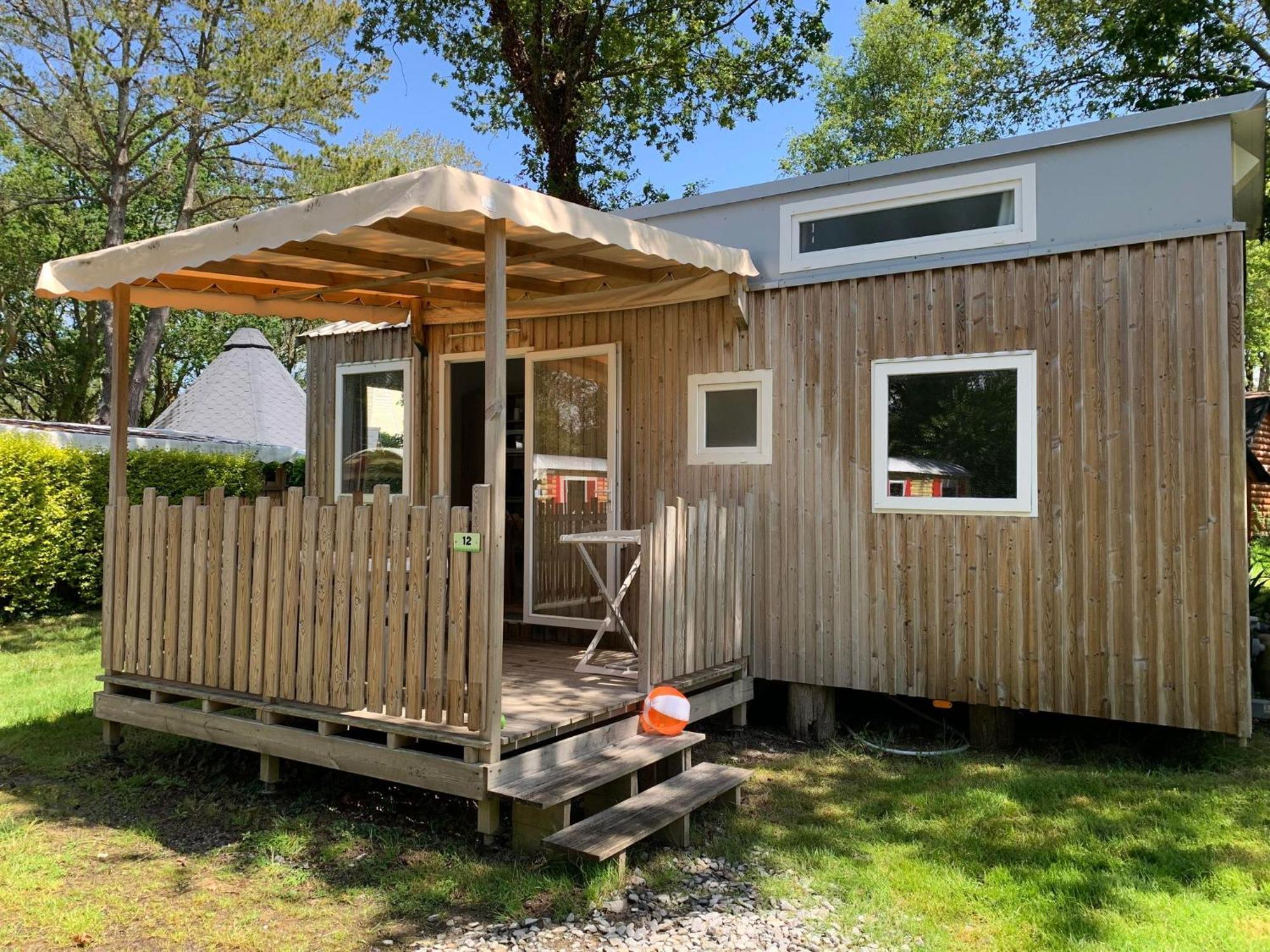 Camping De L'Etang Du Pays Blanc Guérande Exterior foto