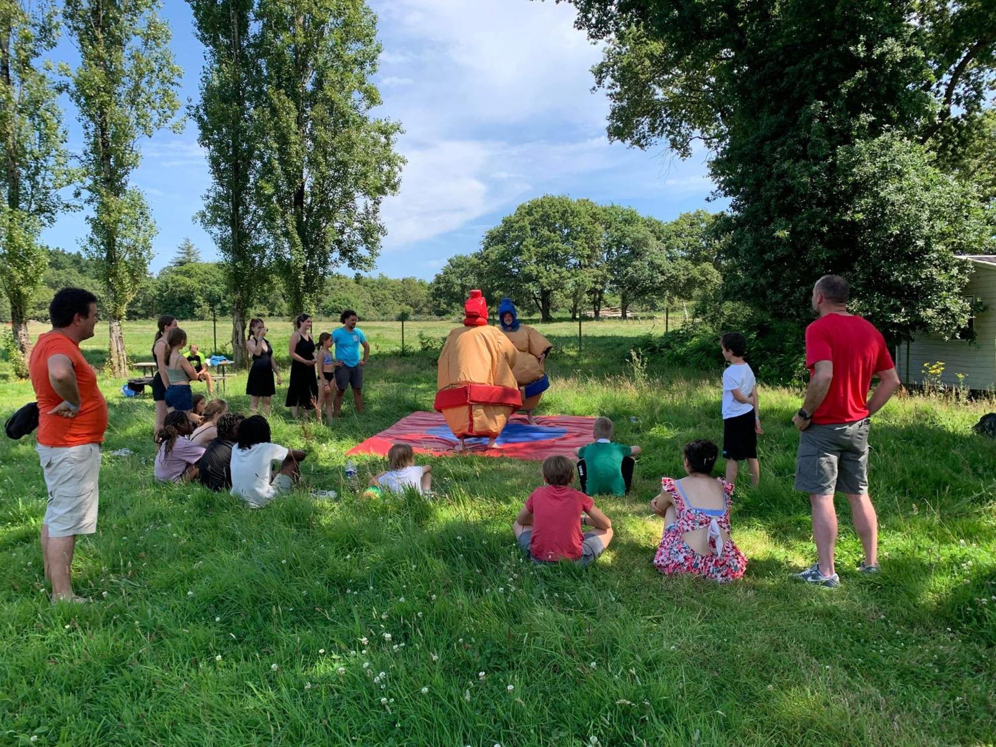 Camping De L'Etang Du Pays Blanc Guérande Exterior foto